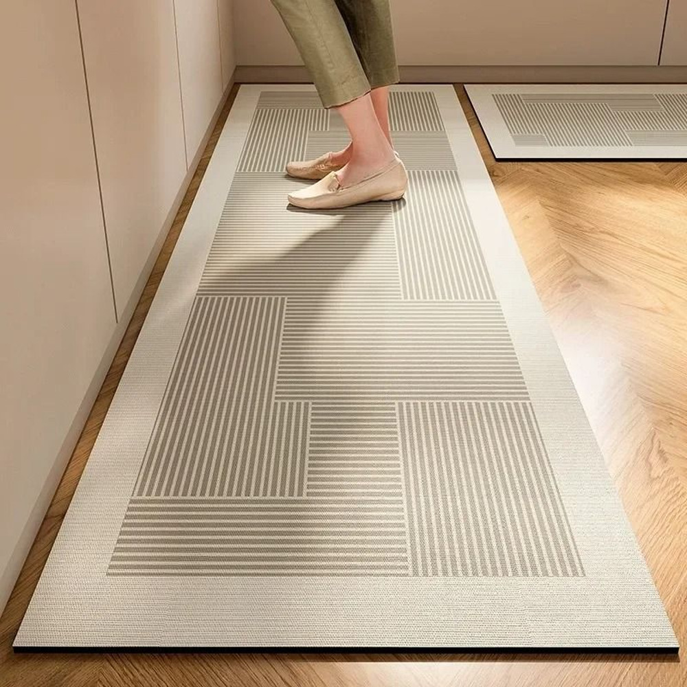 Japanese Style Soft Kitchen Floor Mat Super Absorbent Non Slip Carpet 11