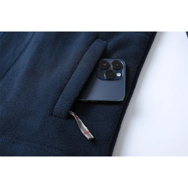 Men Winter Fleece Jacket Warm Hooded Thickened Wool Coat Casual Outdoor Ski Suit 1