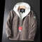 Men Winter Fleece Jacket Warm Hooded Thickened Wool Coat Casual Outdoor Ski Suit 6