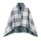 Thick Plaid Wearable Blanket With Buttons Soft Fleece Shawl Throw 7
