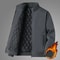 Men Fleece Bomber Jacket Warm Winter Parka Windbreaker Coat 6