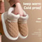 Winter Thick Sole Anti Slip Warm Fleece Slippers For Outdoor Wear 3