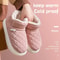 Winter Thick Sole Anti Slip Warm Fleece Slippers For Outdoor Wear 4