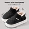 Winter Thick Sole Anti Slip Warm Fleece Slippers For Outdoor Wear 7