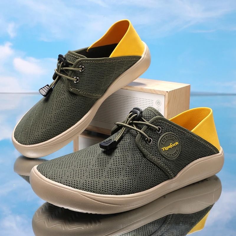 Men Mesh Casual Shoes Breathable Anti Slip Driving Sneakers 1