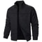 Men Patchwork Stand Collar Zip Up Sweatshirt Slim Fit Track Jacket 3