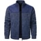 Men Patchwork Stand Collar Zip Up Sweatshirt Slim Fit Track Jacket 9