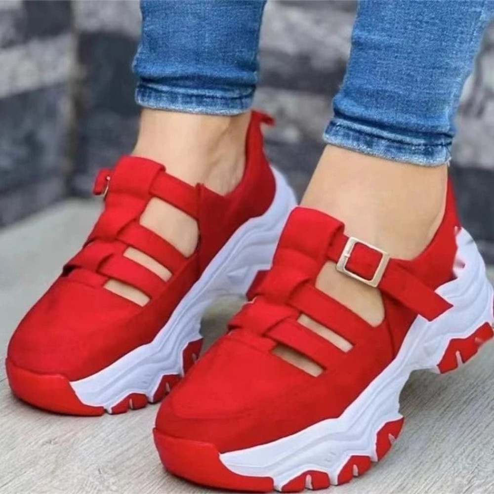 Womens Thick Sole Sandals Comfortable Hollow Casual Summer Shoes 10
