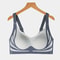 Seamless Push Up Wireless Bra Full Coverage Adjustable Anti Sagging 9
