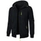 Mens Casual Slim Fit Hoodie Lightweight Sportswear Jacket 1
