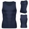 Mens Compression Shaper Vest Slim Fit Tummy Control Sleeveless Top 13