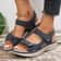 Womens Summer Wedge Sandals Casual Lightweight Non Slip Platform Shoes 7