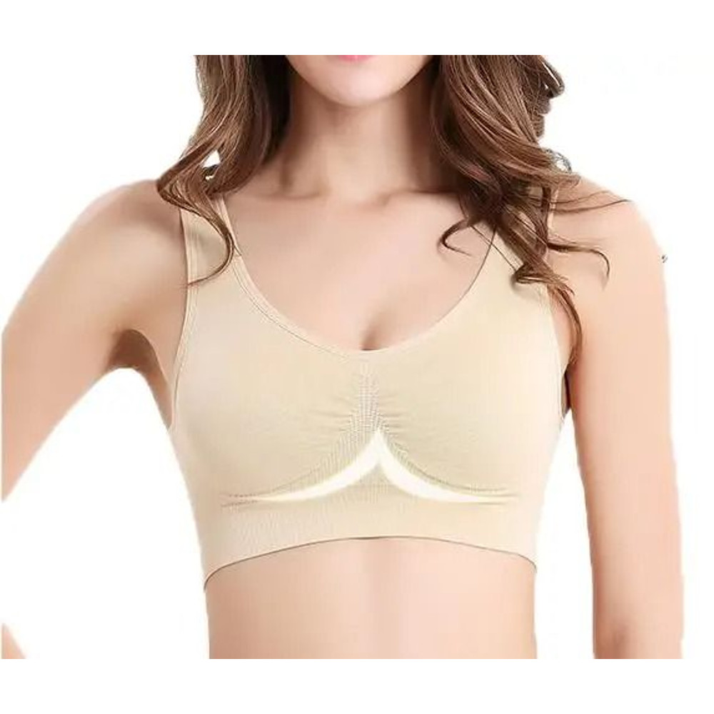 Seamless Wireless Bralette For Women No Pad Plus Size Active Bra 4