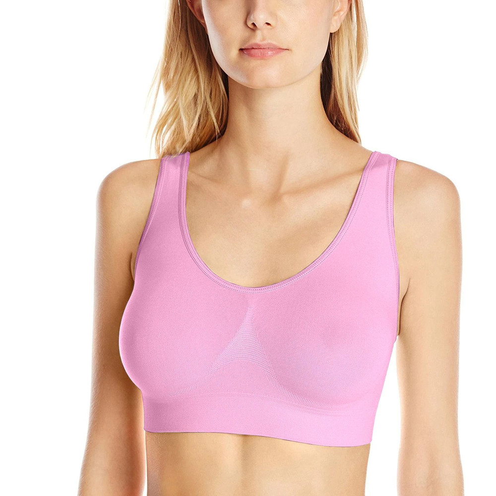Seamless Wireless Bralette For Women No Pad Plus Size Active Bra 6