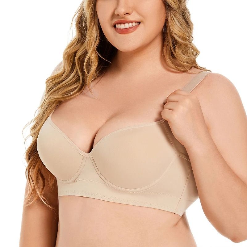 Full Coverage Push Up Bra With Underwire Sculpting Support 1