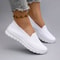 Women Breathable Lightweight Casual Sports Shoes Non Slip Flat Sneakers 4
