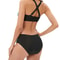Women Push Up Bikini Halter Swimsuit High Waist Swimwear 2