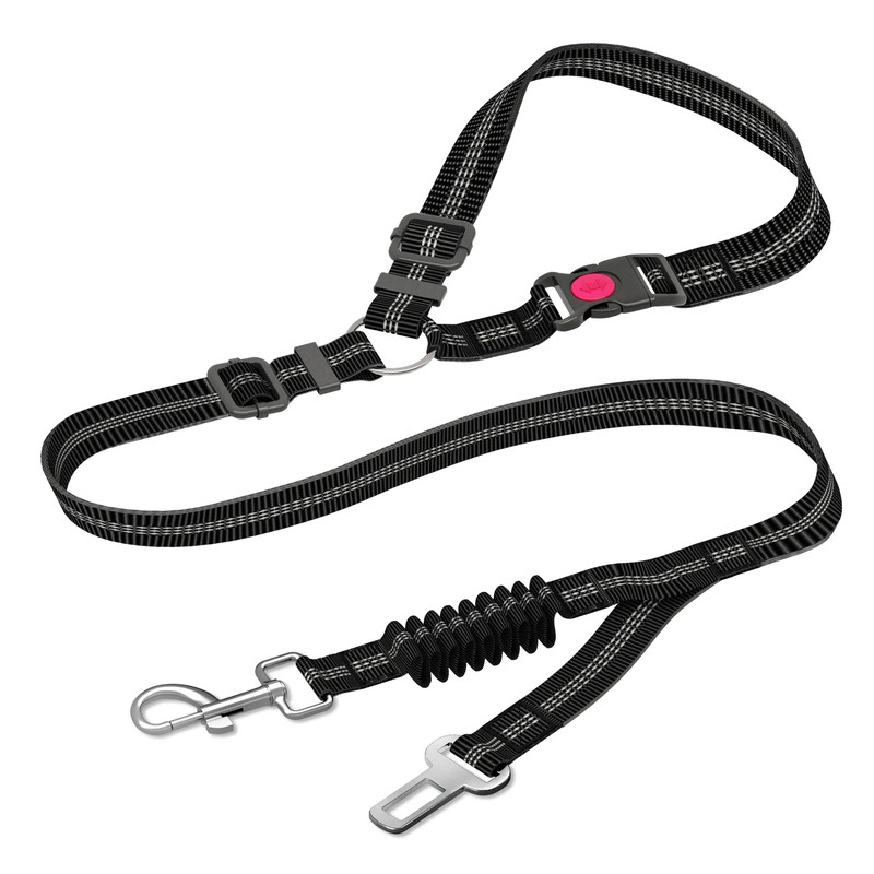 Adjustable Heavy Duty Dog Car Seat Belt 2