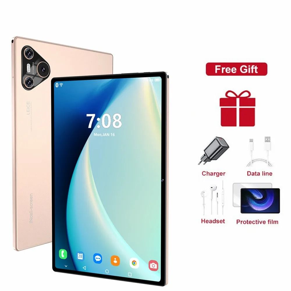 Pro Tablet 10 Inch Android 4K Dual SIM With Keyboard Option 9