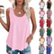 Womens Summer Sleeveless Casual Tank Top 0
