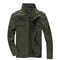 Mens Military Cargo Jacket Plus Size Casual Army Coat 0