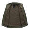 Mens Military Cargo Jacket Plus Size Casual Army Coat 2