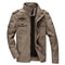 Mens Military Cargo Jacket Plus Size Casual Army Coat 4