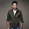 Mens Military Cargo Jacket Plus Size Casual Army Coat 5