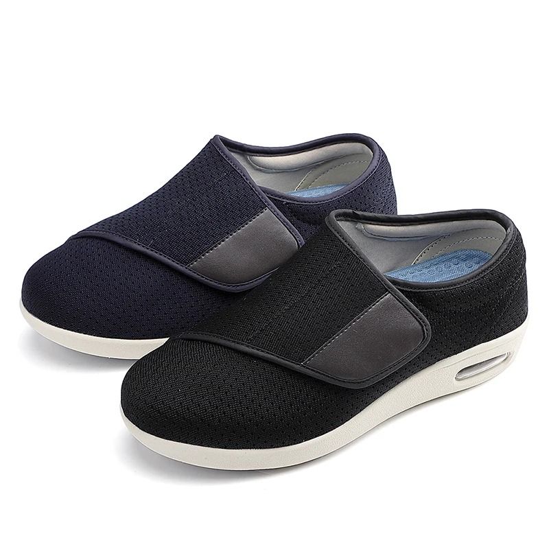 Men Orthopedic Wide Fit Walking Shoes For Swollen Feet And Diabetic Comfort 5