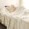 Solid Color Flannel Rabbit Fur Soft Sofa And Bed Blanket 11