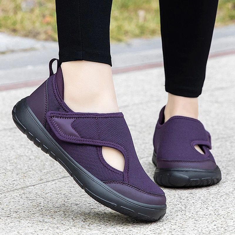 Men Orthopedic Wide Feet Walking Sneakers Comfortable Diabetic Shoes With Thumb Eversion Support 4