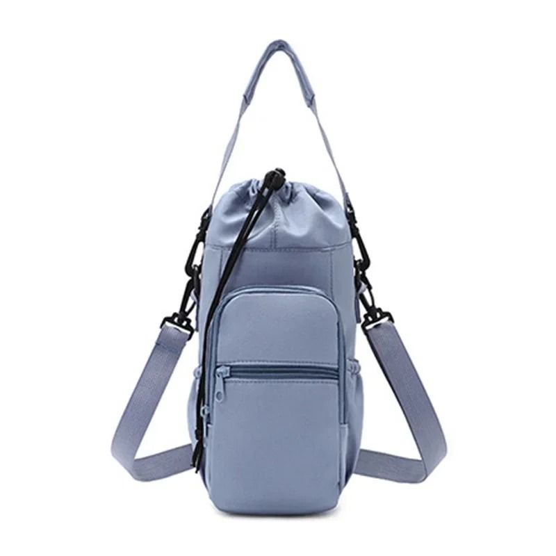 Portable Water Bottle Bag With Adjustable Strap And Phone Pocket 10