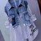 Casual Denim Shirt For Women Splicing Jean Jacket Lightweight Spring Autumn Top 3