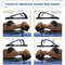 Adjustable Back Stretcher With MultiLevel Lumbar Support And Massage Points 4