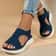 Womens Mesh Platform Sandals With Open Toe Wedge And Lightweight Comfort 3