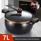 Large Capacity 7L Household Micro Pressure Stew Pot Non Stick Multi Functional Cooker 1
