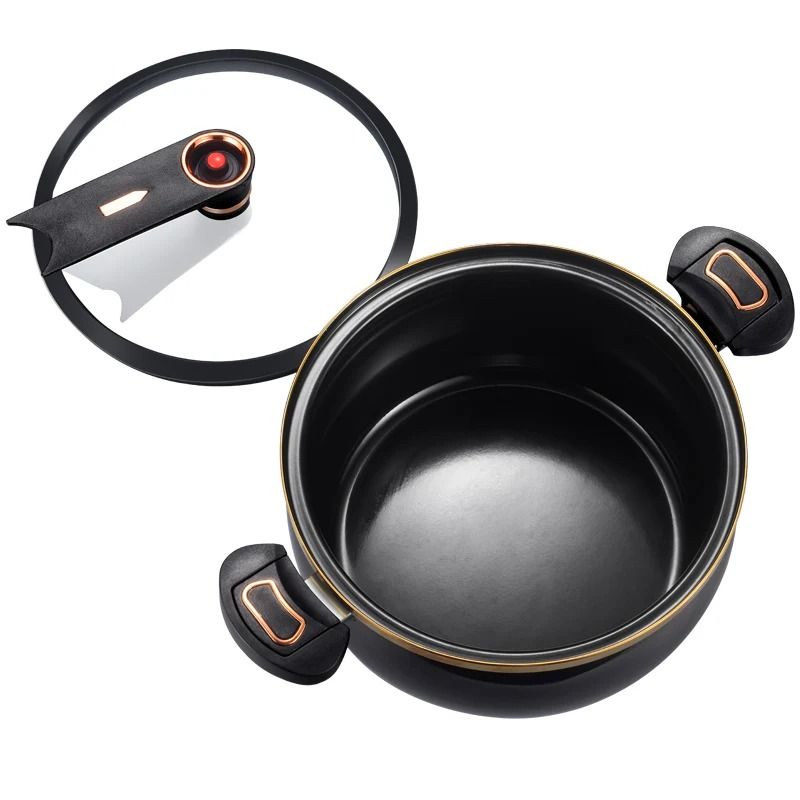 Large Capacity 7L Household Micro Pressure Stew Pot Non Stick Multi Functional Cooker 2