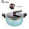 Large Capacity 7L Household Micro Pressure Stew Pot Non Stick Multi Functional Cooker 10