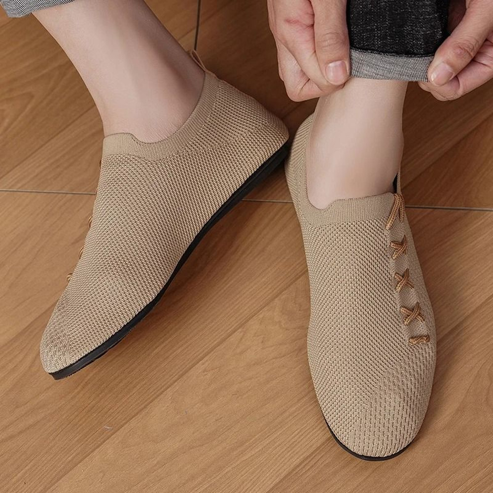 Breathable Mesh Loafers For Men Comfortable AntiSlip Summer Driving Shoes 5