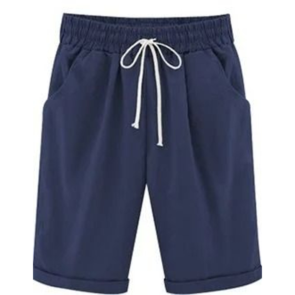 Womens Solid High Waist Harem Pants Casual Loose Summer Trousers 1