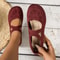 Knitted Mary Jane Ballet Shoes Round Toe Comfortable Flats 2