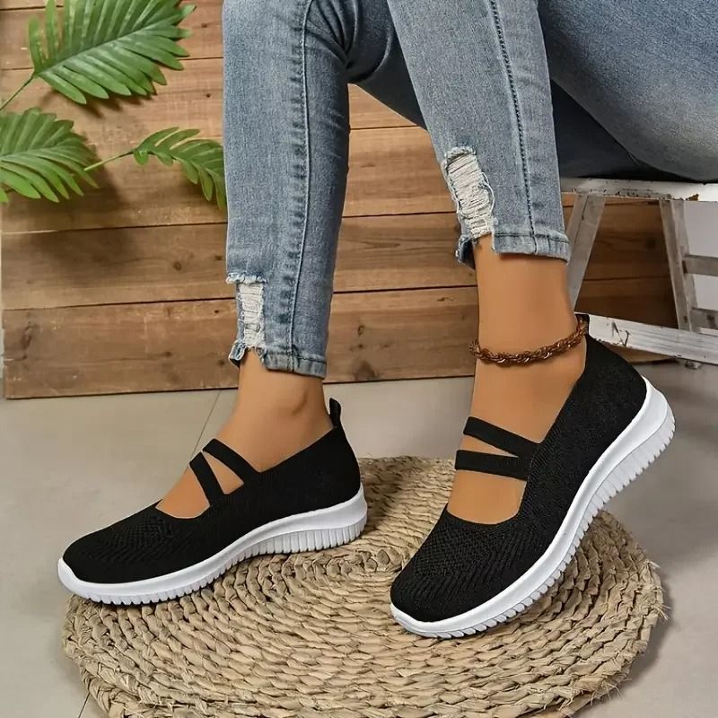 Womens Casual Sports Shoes Breathable Mesh Lightweight Soft Sole 3