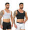 Mens Seamless Shaping Vest Breathable Slim Fit Undershirt 0