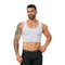 Mens Seamless Shaping Vest Breathable Slim Fit Undershirt 4