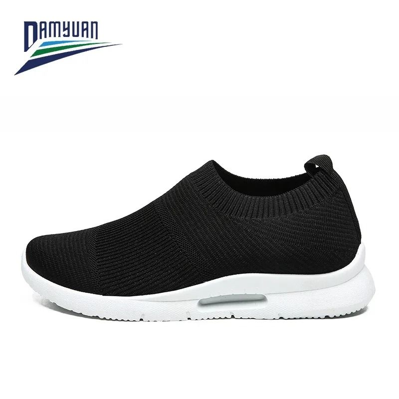 Men Casual Running Sneakers Lightweight Breathable Slip On Shoes 9