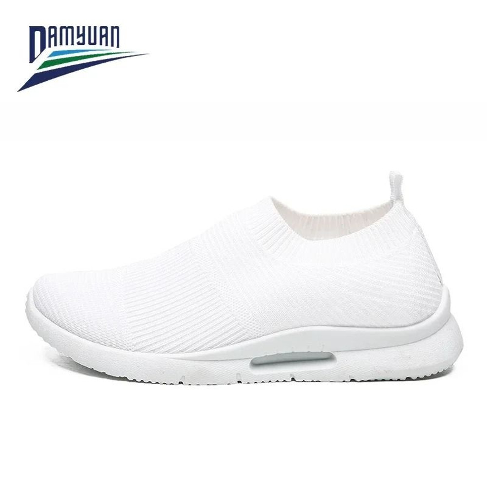 Men Casual Running Sneakers Lightweight Breathable Slip On Shoes 8