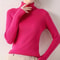 Women Fall Turtleneck Sweater Knitted Soft Pullover Cashmere Jumper 13