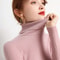 Women Fall Turtleneck Sweater Knitted Soft Pullover Cashmere Jumper 15