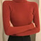 Women Fall Turtleneck Sweater Knitted Soft Pullover Cashmere Jumper 16