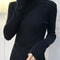 Women Fall Turtleneck Sweater Knitted Soft Pullover Cashmere Jumper 24